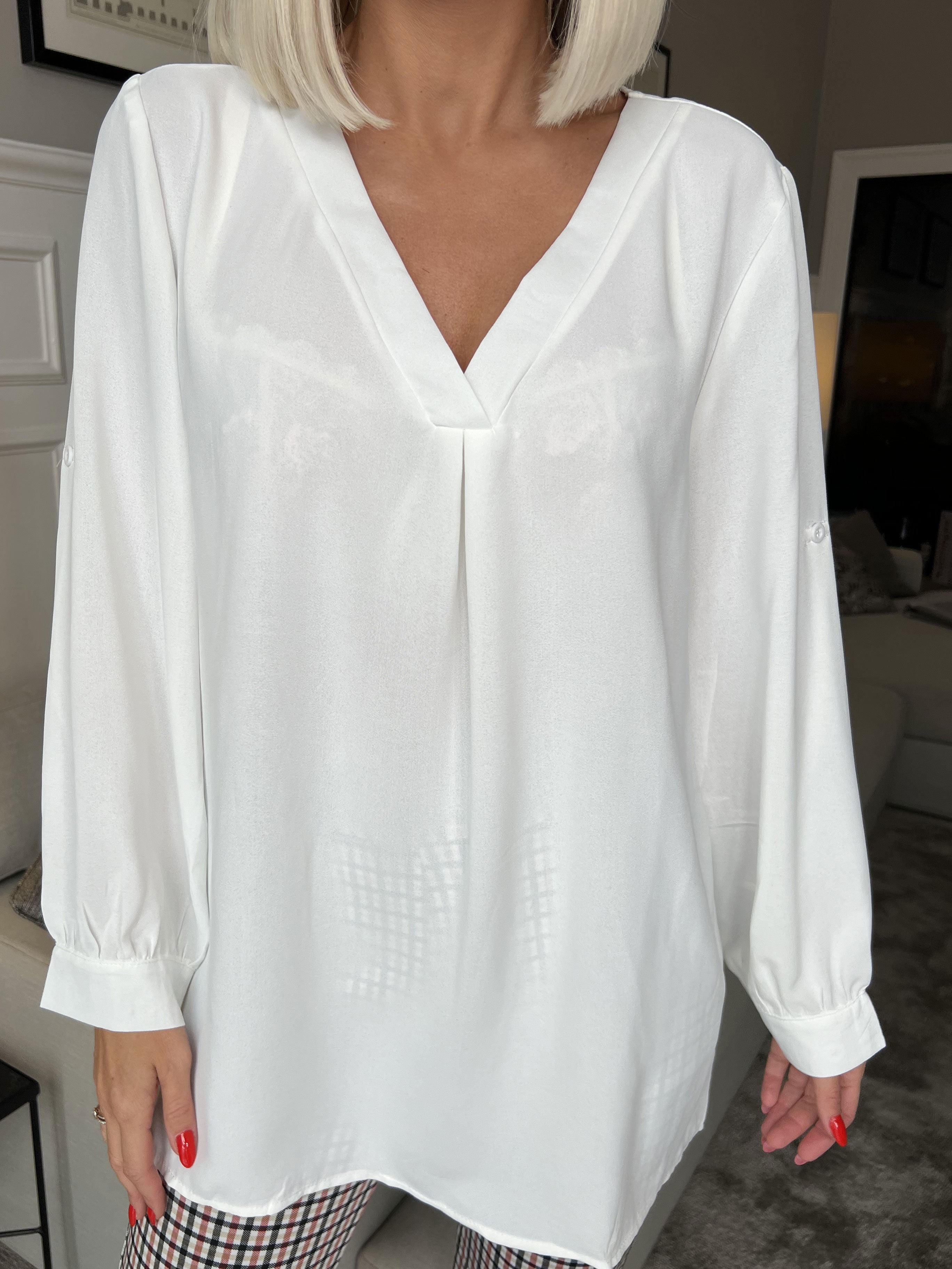 Rita - Sød tunika med blonde på ryggen